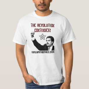 ニコラスMaduro: 改革は続きます! Tシャツ