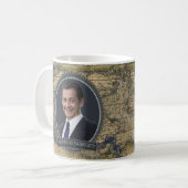 ニコラスSarkozyの歴史的マグ コーヒーマグカップ (正面左)