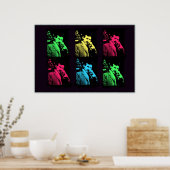 ニコラテスラコラージュ ポスター (キッチン)