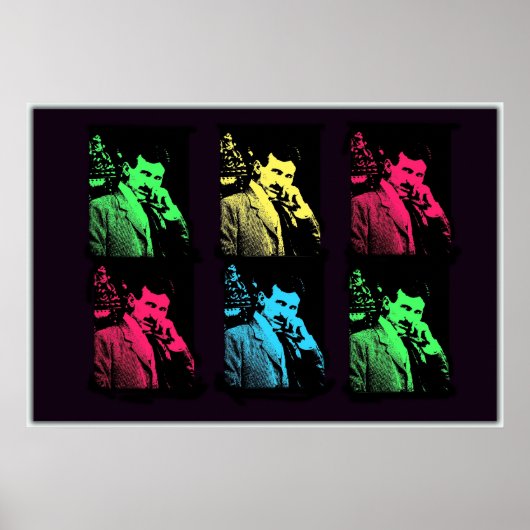 ニコラテスラコラージュ ポスター (正面)