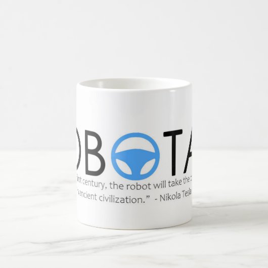 ニコラテスラロボタキシマグ コーヒーマグカップ (中央)