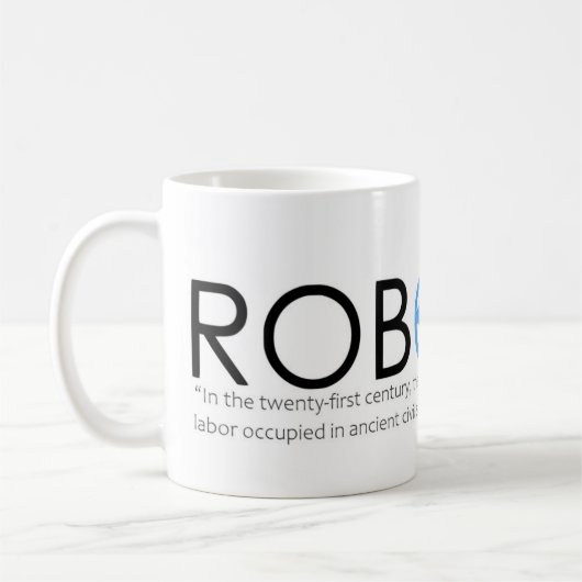 ニコラテスラロボタキシマグ コーヒーマグカップ (左)