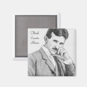 ニコラテスラ人道マグネット マグネット (正面/裏面)