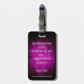 ニコラテスラ引用文 – 同一周波数 ラゲッジタグ (裏面縦)