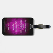 ニコラテスラ引用文 – 同一周波数 ラゲッジタグ (裏面横)