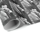 ニコラテスラ1896年40歳 ラッピングペーパー (ロールコーナー)