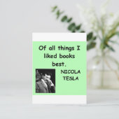 ニコラテスラ ポストカード (スタンド正面)