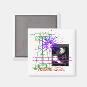 ニコラテスラ マグネット (正面/裏面)