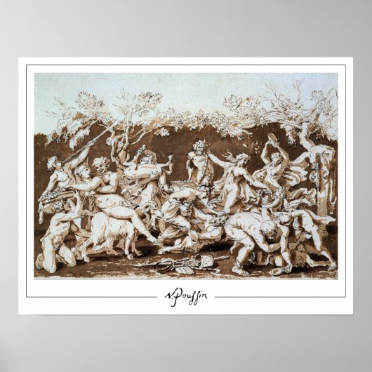 ニコラプッサンゼディングアートポスター#131 ポスター (正面)