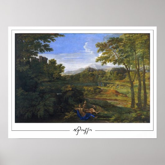 ニコラプッサンゼディングアートポスター#229 ポスター (正面)