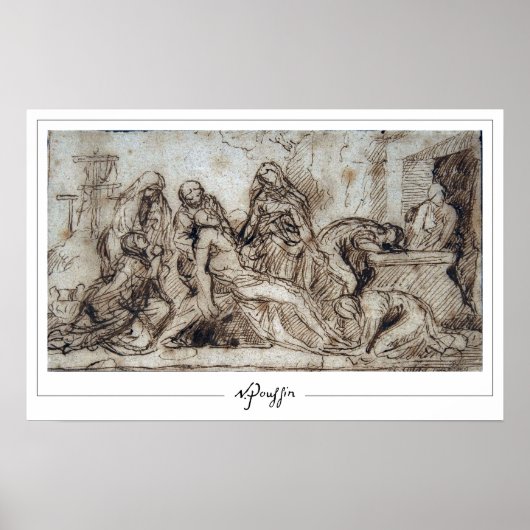 ニコラプッサンゼディングアートポスター#258 ポスター (正面)