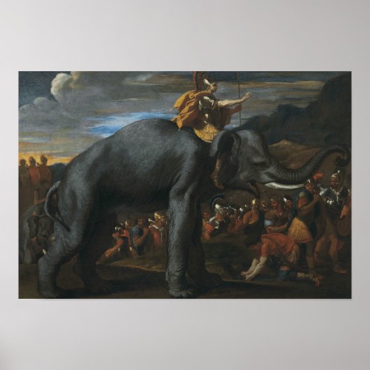 ニコラプッサン – ハンニバル交差点アルプス ポスター (正面)