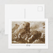 ニコラプッサン#222ファインアート葉書 ポストカード (正面/裏面)