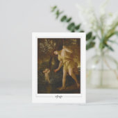 ニコラプッサン#228ファインアート葉書 ポストカード (スタンド正面)