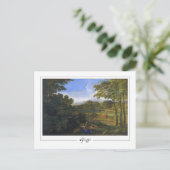 ニコラプッサン#229ファインアート葉書 ポストカード (スタンド正面)