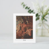 ニコラプッサン#235ファインアート葉書 ポストカード (スタンド正面)