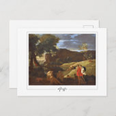 ニコラプッサン#281ファインアート葉書 ポストカード (正面/裏面)