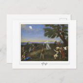 ニコラプッサン#295ファインアート葉書 ポストカード (正面/裏面)