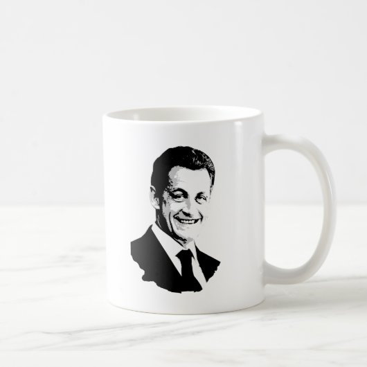 ニコラ・サルコジ コーヒーマグカップ (右)