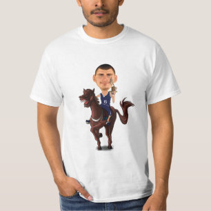 ニコラ・ジョキックの戯画 Tシャツ