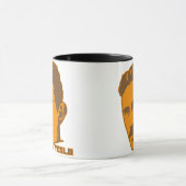 ニコラ・テスラのポートレートのマグ マグカップ (中央)