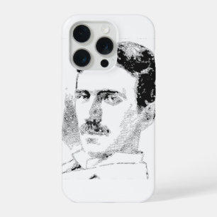 ニコラ・テスラの顔 iPhone 15 PROケース