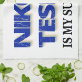 ニコラ・テスラは私のスーパーヒーロー キッチンタオル (折り畳み)