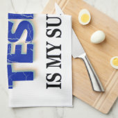 ニコラ・テスラは私のスーパーヒーロー キッチンタオル (四つ折り)