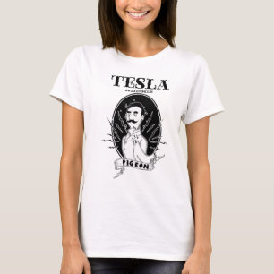 ニコラ・テスラ及び彼のハト Tシャツ