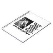 ニコラ・テスラ科学者方程式No Relation引用文 ノートブック (左側)