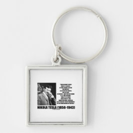 ニコラ・テスラ自然運動 キーホルダー