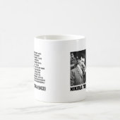 ニコラ・テスラ自然運動 コーヒーマグカップ (中央)