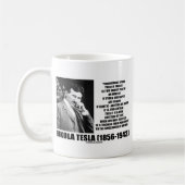 ニコラ・テスラ自然運動 コーヒーマグカップ (左)