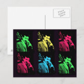 ニコラ・テスラ コラージュ ポストカード (正面/裏面)