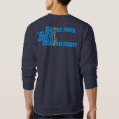 ニコラ・テスラ スウェットシャツ (裏面)