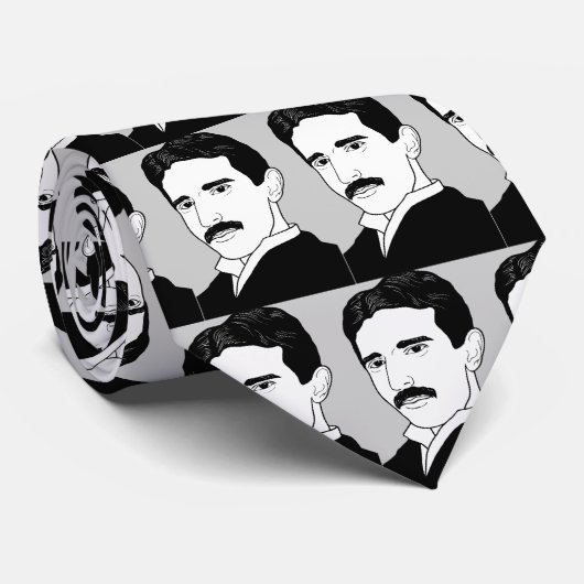 ニコラ·テスラ ネクタイ (ロール)