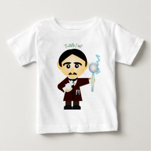 ニコラ・テスラ ベビーTシャツ