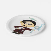 ニコラ・テスラ ペーパープレート (アングル)