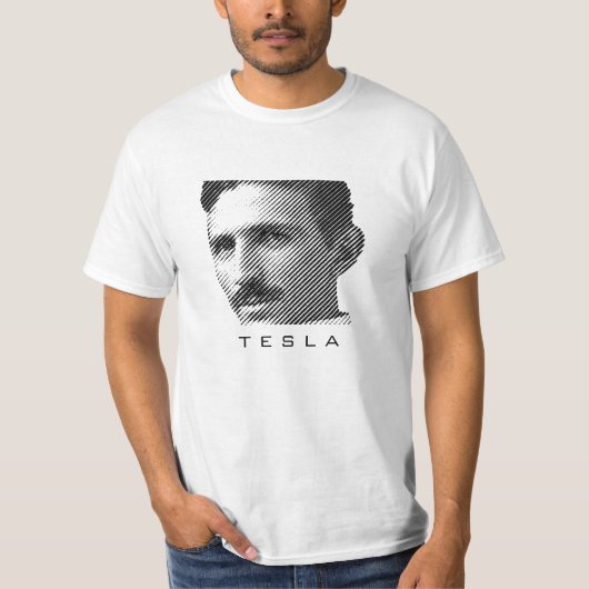 ニコラ・テスラ Tシャツ (正面)