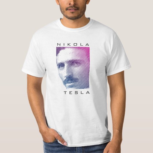ニコラ・テスラ Tシャツ (正面)