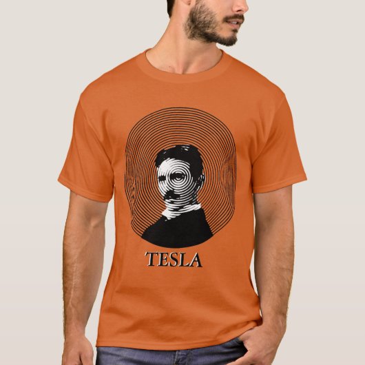 ニコラ・テスラ Tシャツ (正面)