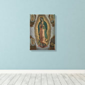 ニコルズアンケズグアダルーペのヴァージン キャンバスプリント (インサイチュ (ウッドフロア))