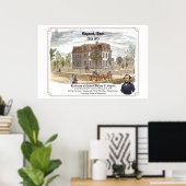 ニコルズ大佐の邸宅 ポスター (ホームオフィス)