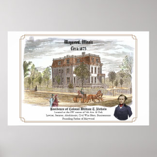 ニコルズ大佐の邸宅 ポスター