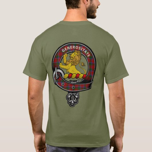 ニコルソン氏族バッジTシャツ Tシャツ (裏面)