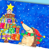 ニコル・ジャネスによるクリスマスツリーのグリーティングカード シーズンカード