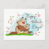 ニコル・ジャネスによるハッピーマザーの日のはがき ポストカード (正面)