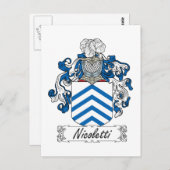 ニコレッティ家紋 ポストカード (正面/裏面)