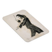 ニコロ・パガニーニ(1782-1840)遊のバイオリン, 1 マグネット (右側)