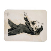 ニコロ・パガニーニ(1782-1840)遊のバイオリン, 1 マグネット (横)